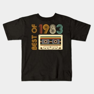 Best Of 1983 Birthday Kids T-Shirt